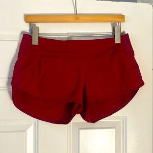 Lululemon - speed up short - size 6